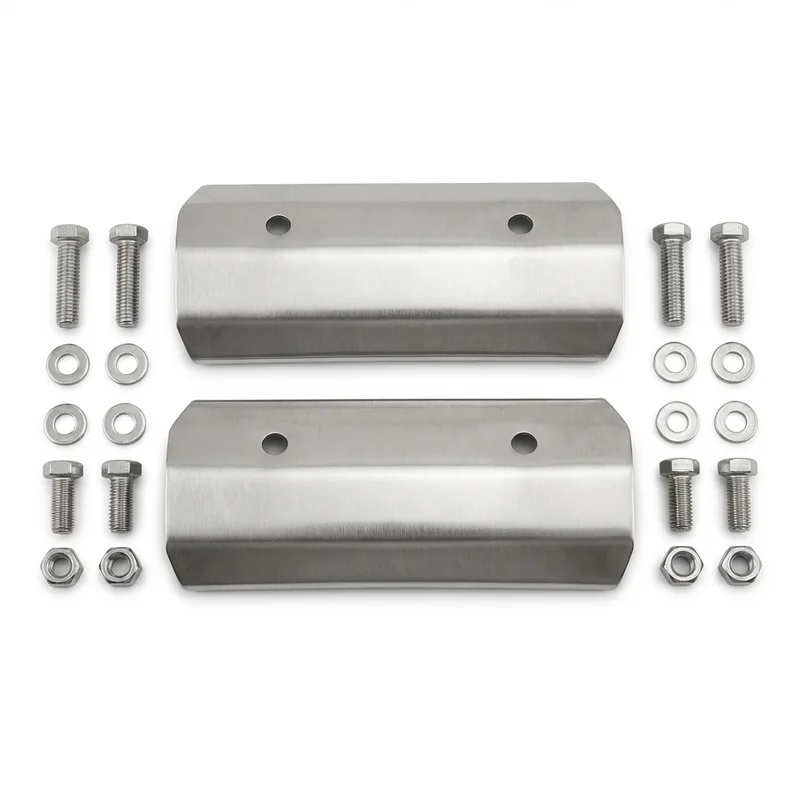 Stainless Steel Mounting Bracket Kit for Dodge W350 (1981 - 1993) - 1