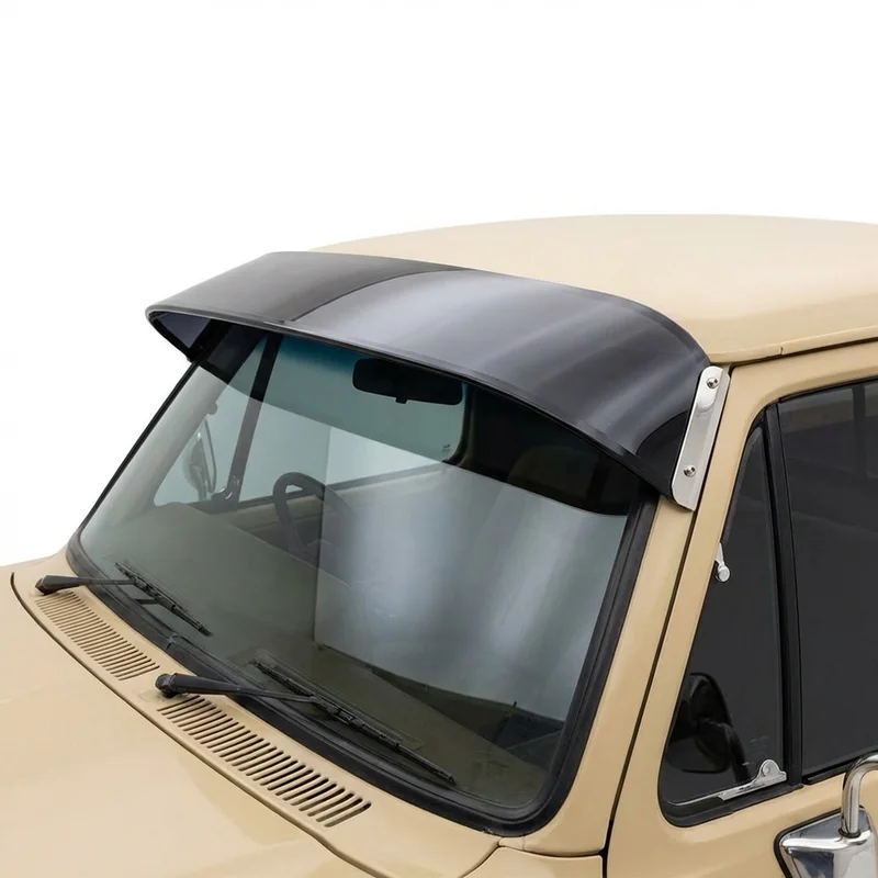 Tinted Acrylic Windscreen Sunvisor for Dodge W350 (1981 - 1993) - 1