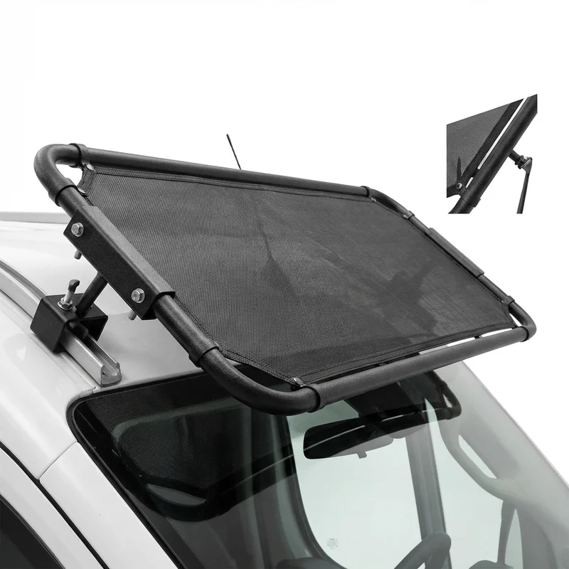 Premium Mesh Windscreen Sunvisor for Dynamax Corp Dynaquest XL (2019 - 2022) - 1