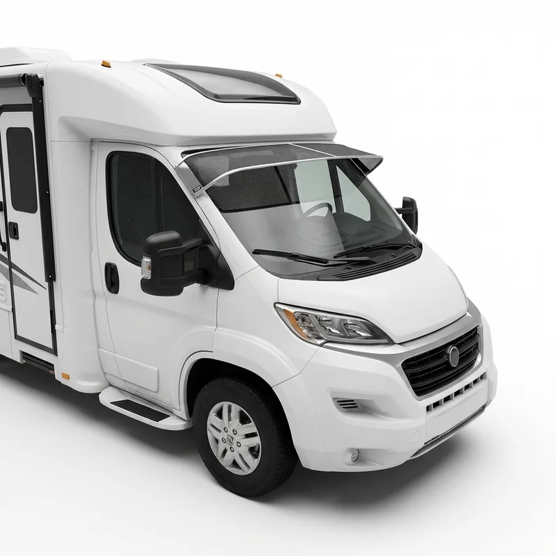 Premium Mesh Windscreen Sunvisor for Dynamax Corp Isata 5 (2019 - 2022) - 1