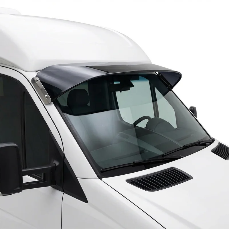 Tinted Acrylic Windscreen Sunvisor for Dynamax Corp Isata 5 (2019 - 2022) - 1