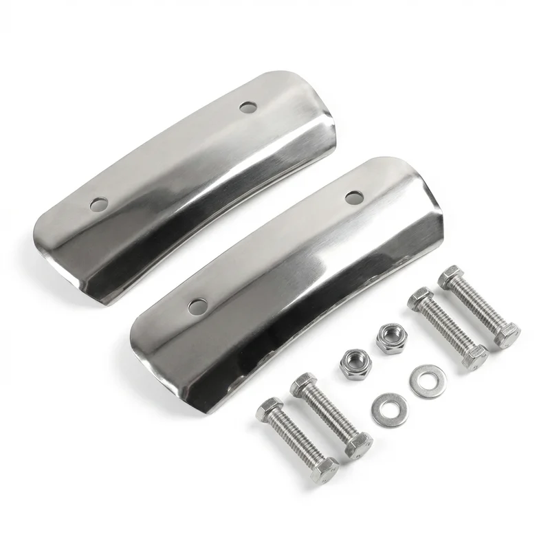 Stainless Steel Mounting Bracket Kit for Fargo D210 Pickup (1969 - 1972) - 1