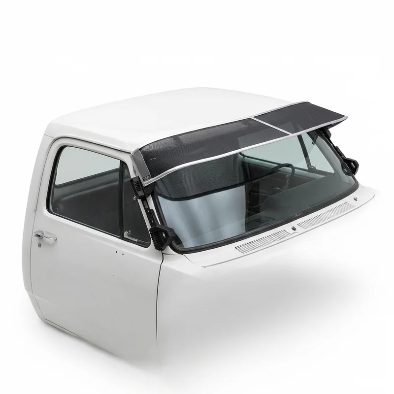 Premium Mesh Windscreen Sunvisor for Fargo D210 Pickup (1969 - 1972) - 1