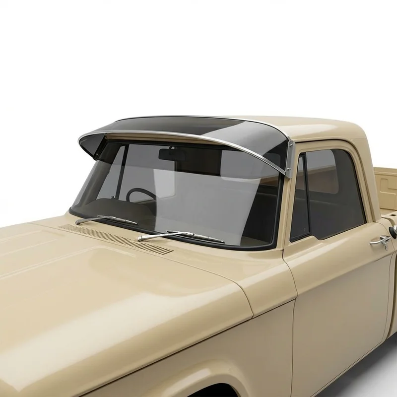 Tinted Acrylic Windscreen Sunvisor for Fargo W110 Pickup (1969 - 1972) - 1