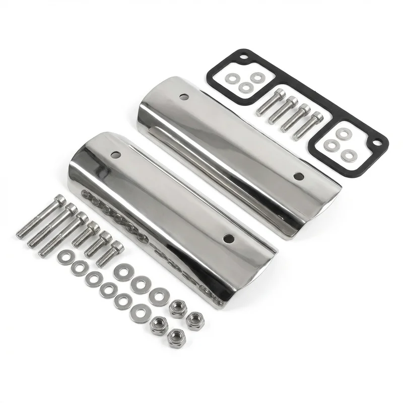 Stainless Steel Mounting Bracket Kit for Ferrari 308 GTSi (1981 - 1982) - 1