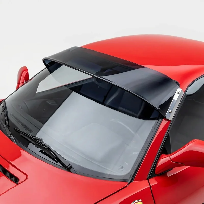 Tinted Acrylic Windscreen Sunvisor for Ferrari 348 GTS (1993 - 1994) - 1
