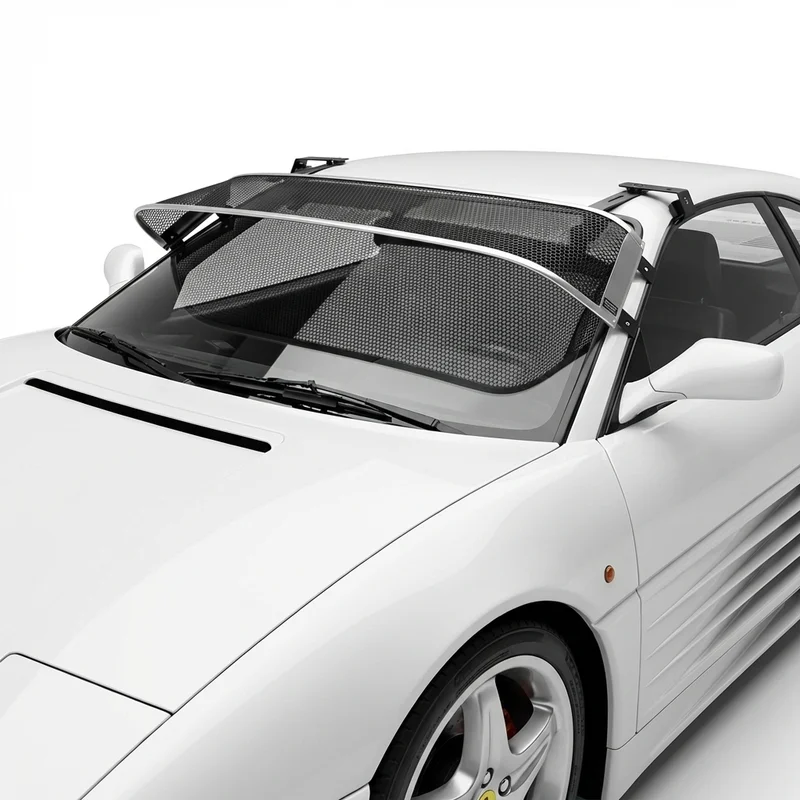 Premium Mesh Windscreen Sunvisor for Ferrari 348 TB (1990 - 1992) - 1