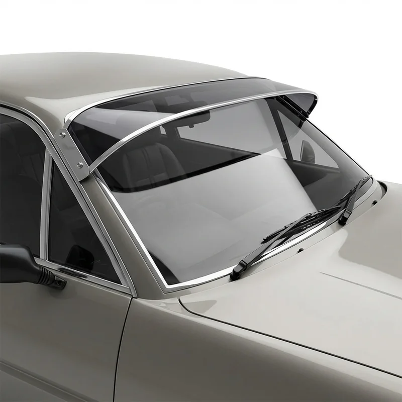 Tinted Acrylic Windscreen Sunvisor for Ferrari 365 GT4 (1972 - 1976) - 1