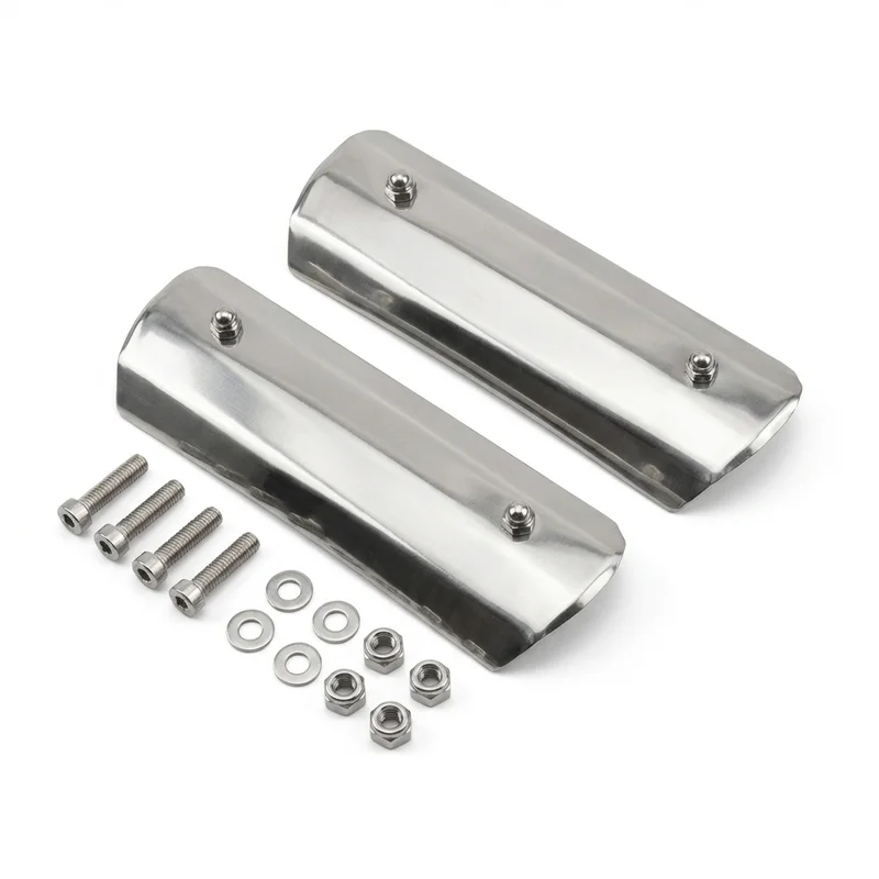 Stainless Steel Mounting Bracket Kit for Ferrari 365 GTC/4 (1971 - 1972) - 1