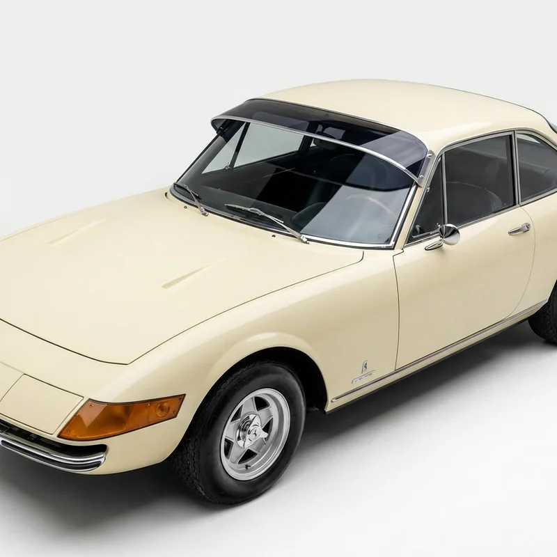 Tinted Acrylic Windscreen Sunvisor for Ferrari 365 GTC (1970 - 1970) - 1