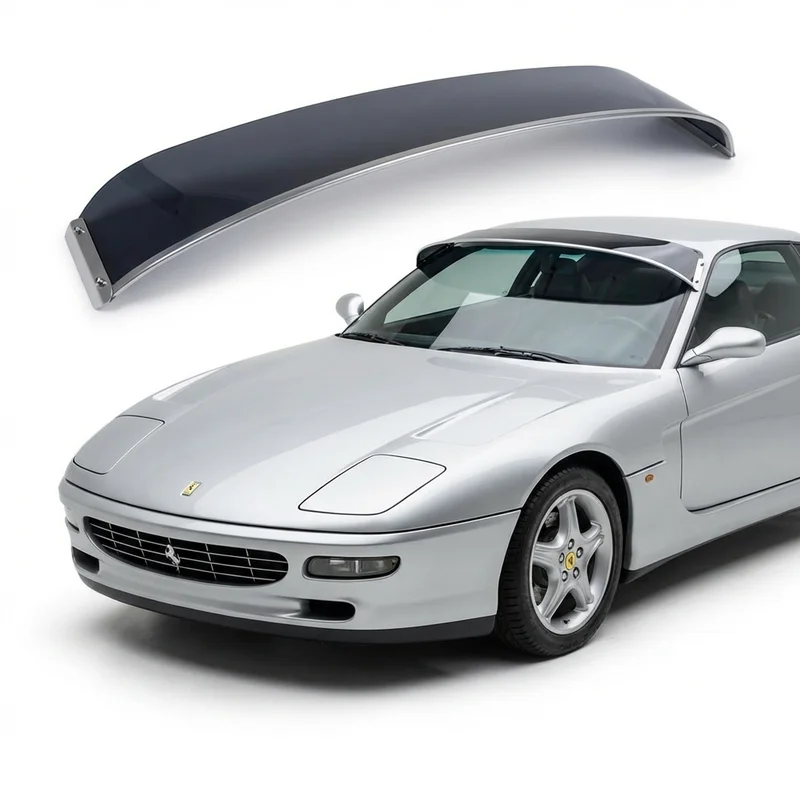 Tinted Acrylic Windscreen Sunvisor for Ferrari 456 GT (1995 - 1998) - 1