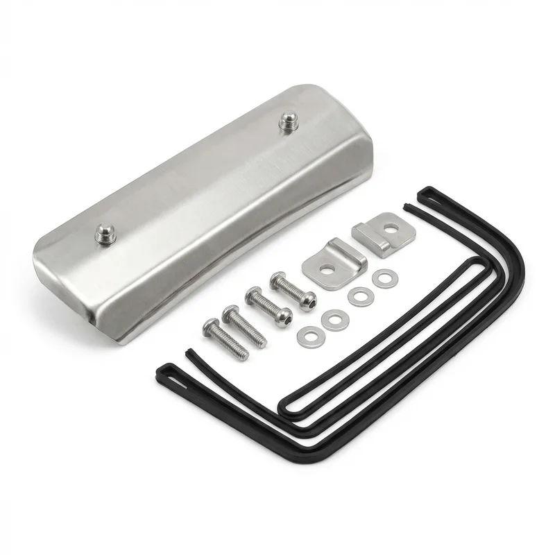 Stainless Steel Mounting Bracket Kit for Ferrari 458 Spider (2012 - 2015) - 1