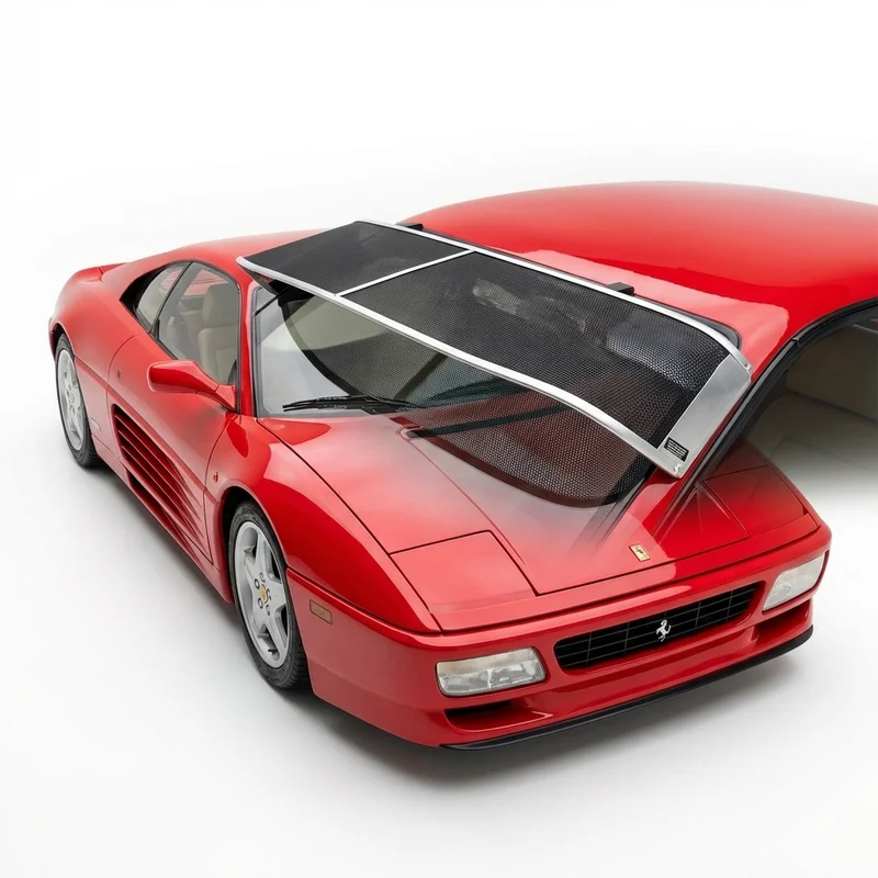 Premium Mesh Windscreen Sunvisor for Ferrari 512 TR (1992 - 1994) - 1