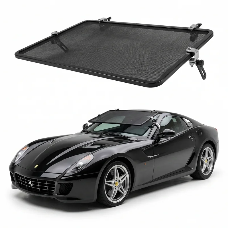 Premium Mesh Windscreen Sunvisor for Ferrari 599 GTB (2006 - 2011) - 1
