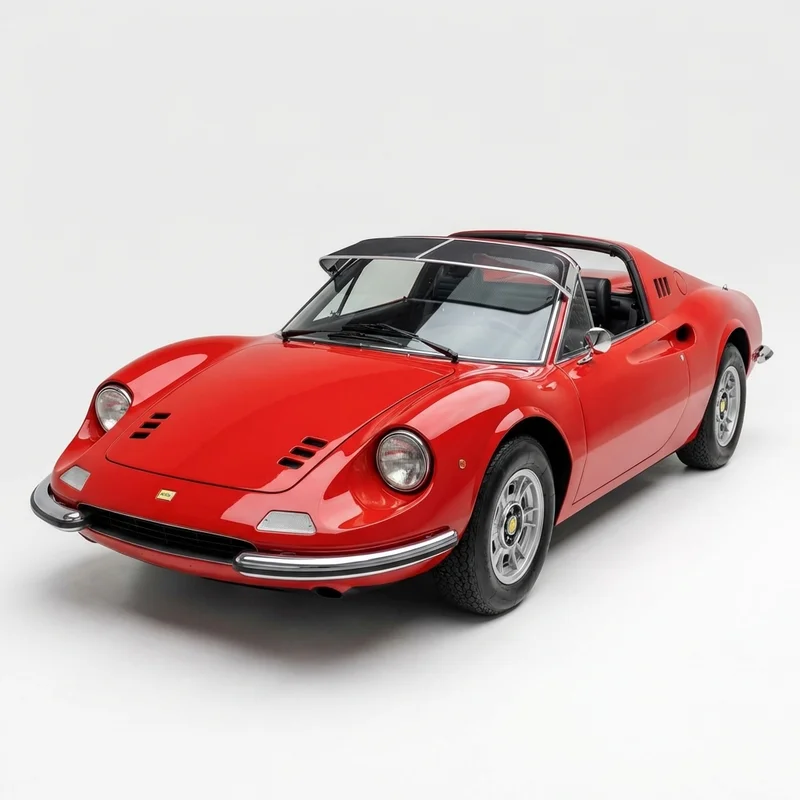 Premium Mesh Windscreen Sunvisor for Ferrari Dino 246 GTS (1972 - 1973) - 1