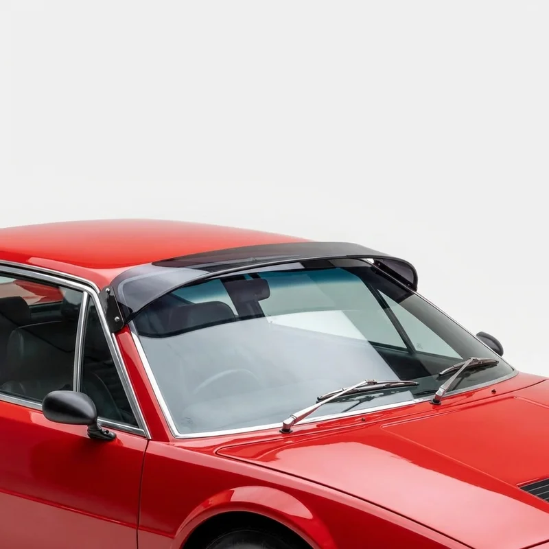 Tinted Acrylic Windscreen Sunvisor for Ferrari Dino 308 GT4 (1973 - 1979) - 1