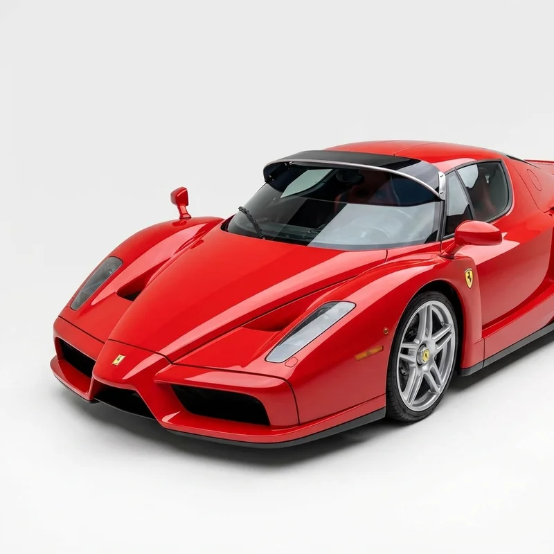 Tinted Acrylic Windscreen Sunvisor for Ferrari Enzo (2003 - 2004) - 1