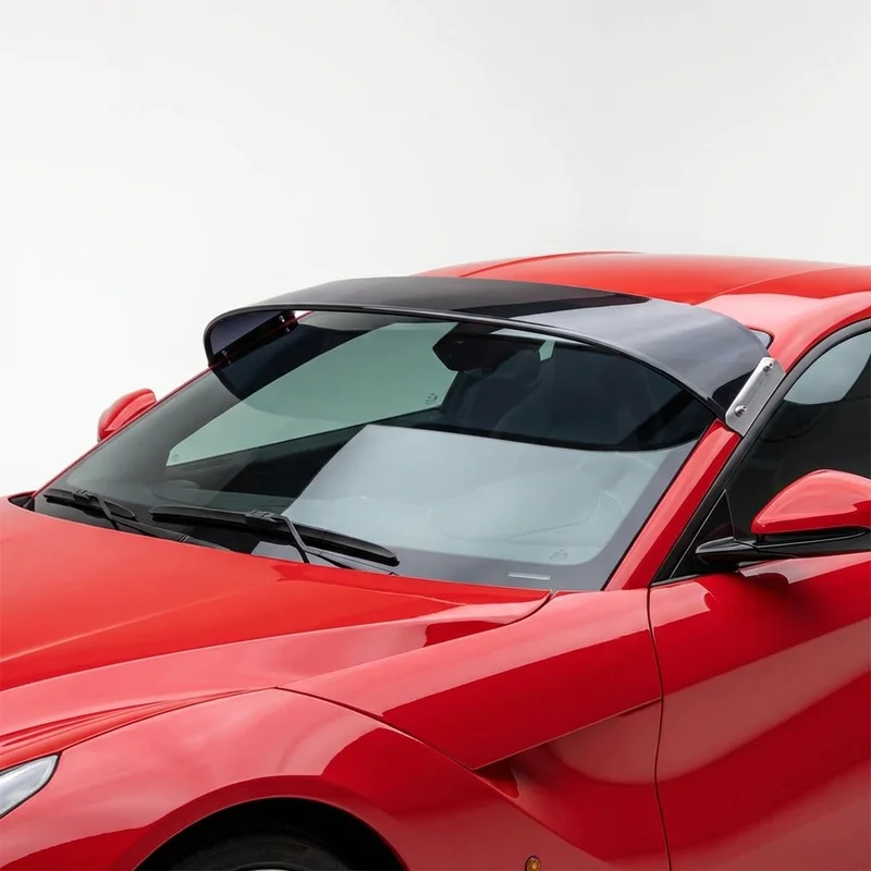 Tinted Acrylic Windscreen Sunvisor for Ferrari F12 Berlinetta (2013 - 2017) - 1