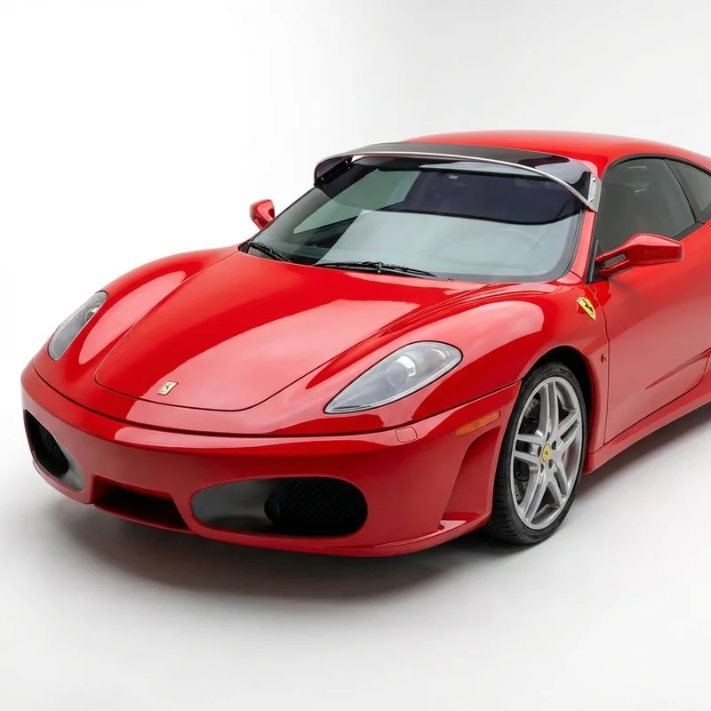 Tinted Acrylic Windscreen Sunvisor for Ferrari F430 (2005 - 2009) - 1