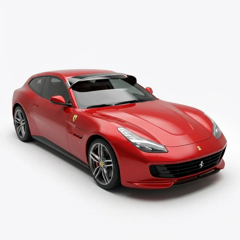 Tinted Acrylic Windscreen Sunvisor for Ferrari GTC4Lusso T (2018 - 2018) - 1