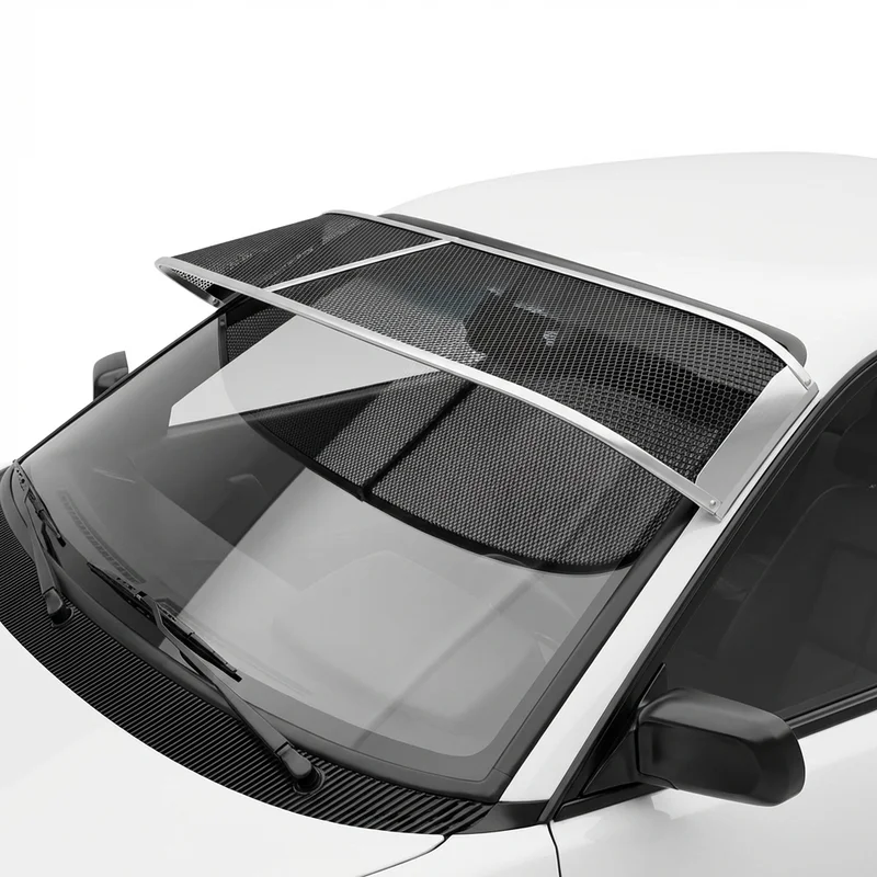 Premium Mesh Windscreen Sunvisor for Ferrari Mondial (1983 - 1985) - 1