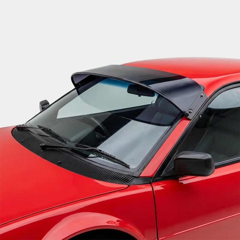 Tinted Acrylic Windscreen Sunvisor for Ferrari Mondial (1983 - 1985) - 1