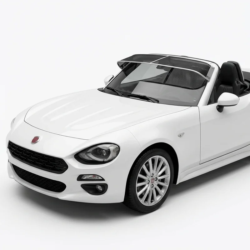 Premium Mesh Windscreen Sunvisor for Fiat 124 Spider (2017 - 2020) - 1