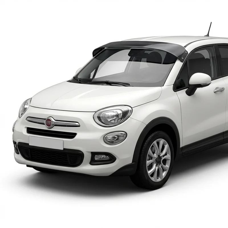 Tinted Acrylic Windscreen Sunvisor for Fiat 500X (2016 - 2023) - 1