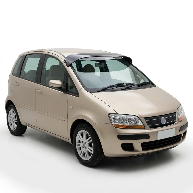 Tinted Acrylic Windscreen Sunvisor for Fiat Idea (2008 - 2009) - 1