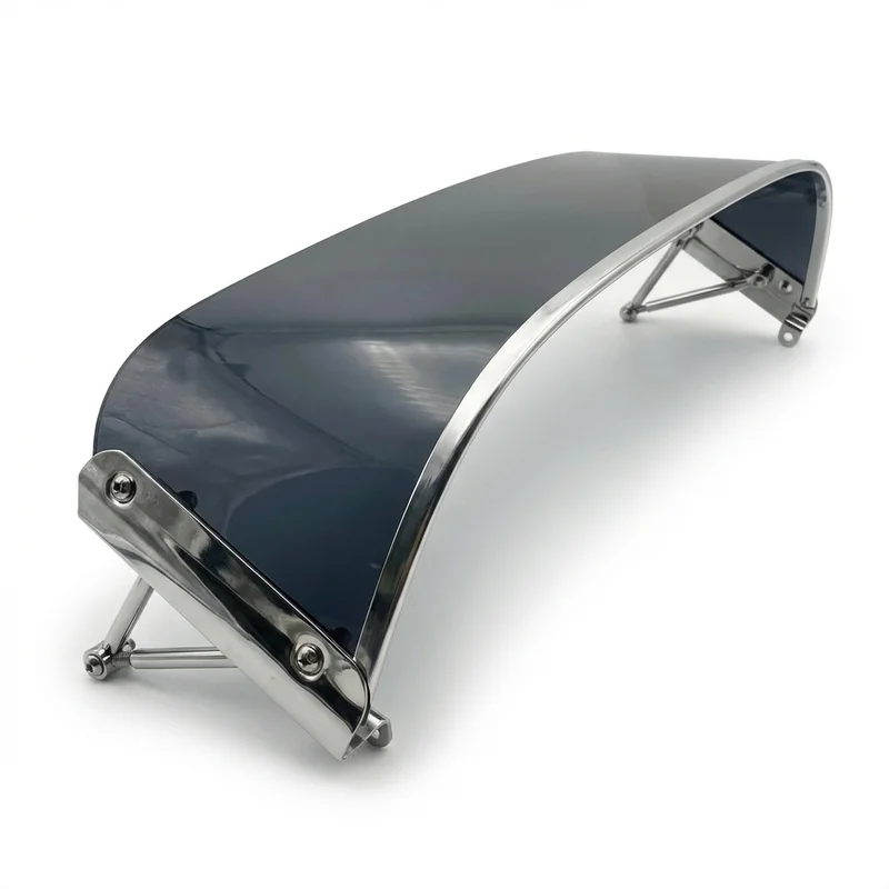 Tinted Acrylic Windscreen Sunvisor for Fiat Palio (2004 - 2020) - 1