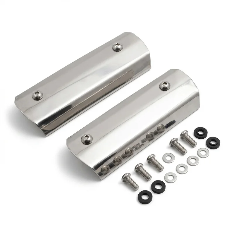 Stainless Steel Mounting Bracket Kit for Fiat Punto (2007 - 2013) - 1