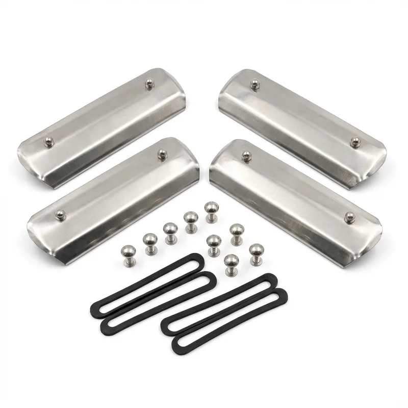 Stainless Steel Mounting Bracket Kit for Fiat Strada (1979 - 2014) - 1