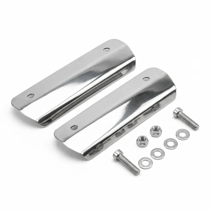 Stainless Steel Mounting Bracket Kit for Fiat Uno (2013 - 2020) - 1