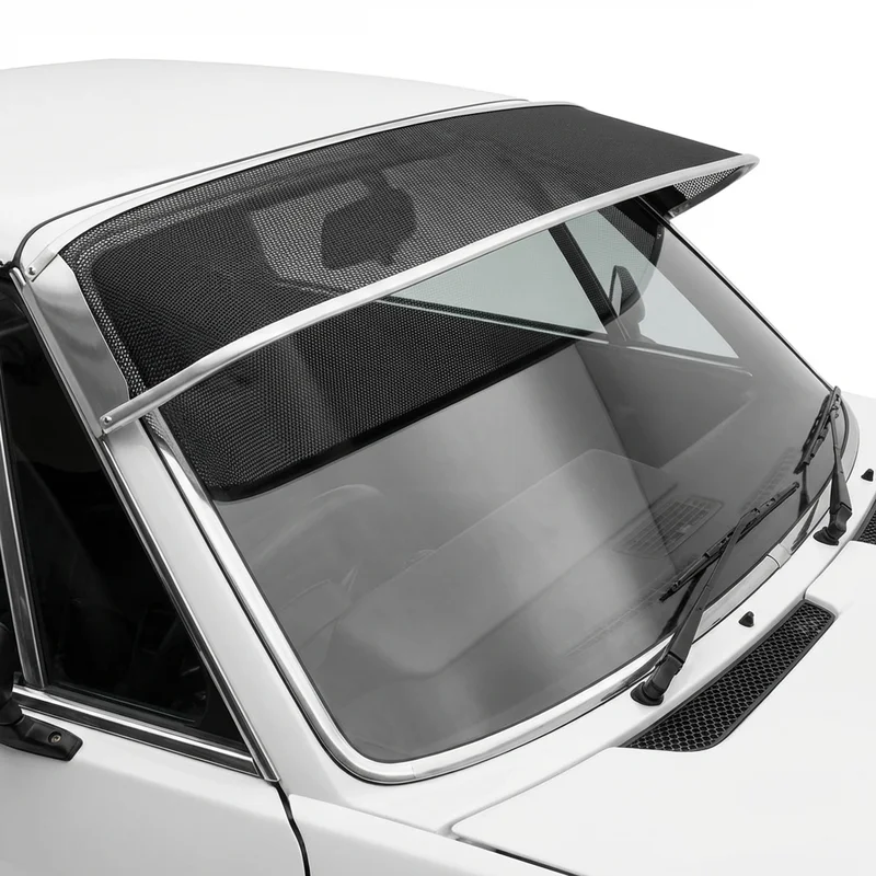 Premium Mesh Windscreen Sunvisor for Fiat X-1/9 (1974 - 1983) - 1