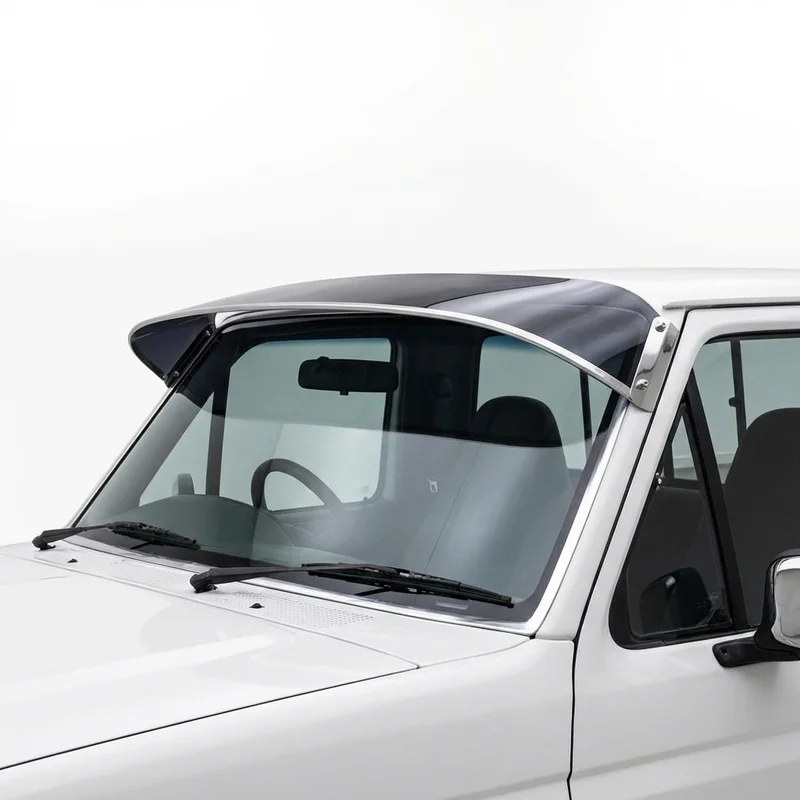 Tinted Acrylic Windscreen Sunvisor for Ford AT9513 (1996 - 1998) - 1