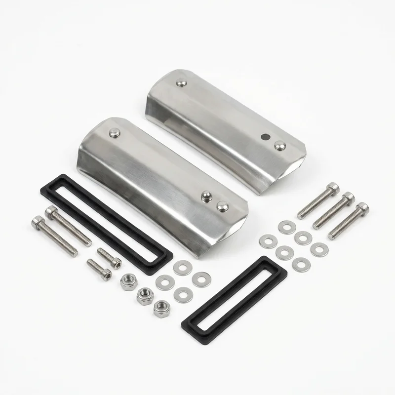 Stainless Steel Mounting Bracket Kit for Ford B-200 Panel (1986 - 1986) - 1