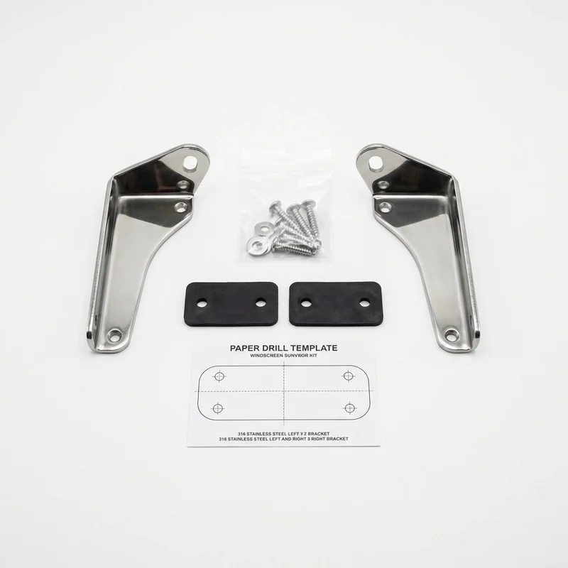 Stainless Steel Mounting Bracket Kit for Ford Bronco Sport (2021 - 2025) - 1