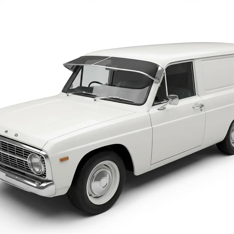 Premium Mesh Windscreen Sunvisor for Ford Courier Sedan Delivery (1959 - 1959) - 1