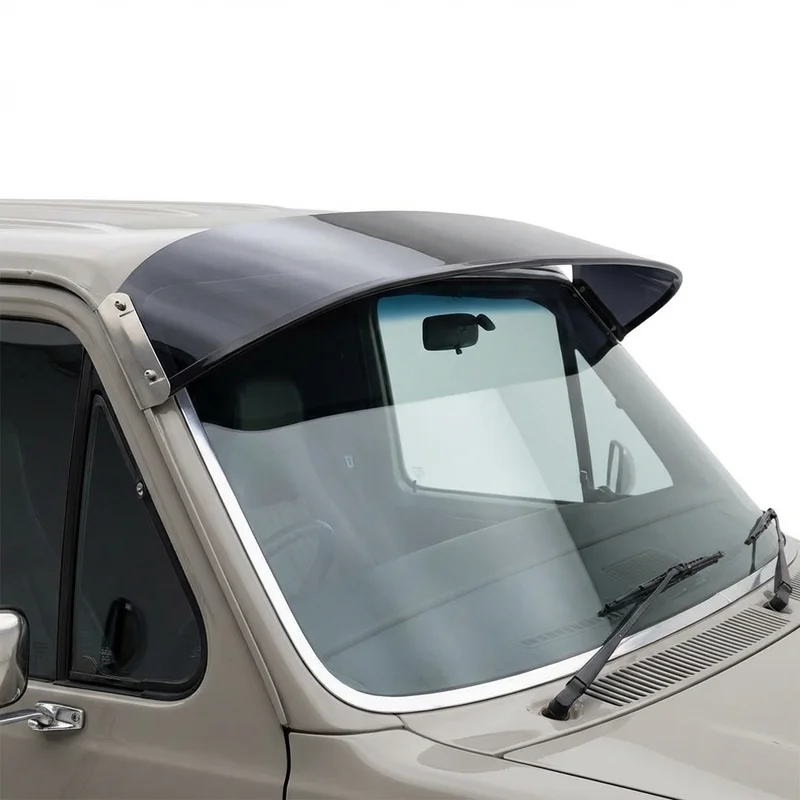 Tinted Acrylic Windscreen Sunvisor for Ford Custom (1969 - 1972) - 1