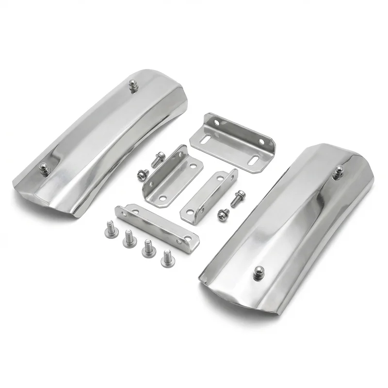 Stainless Steel Mounting Bracket Kit for Ford E-100 Econoline Club Wagon (1975 - 1983) - 1