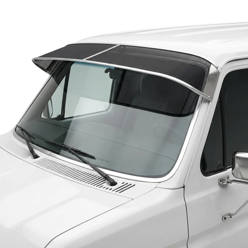 Premium Mesh Windscreen Sunvisor for Ford E-100 Econoline Club Wagon (1975 - 1983) - 1