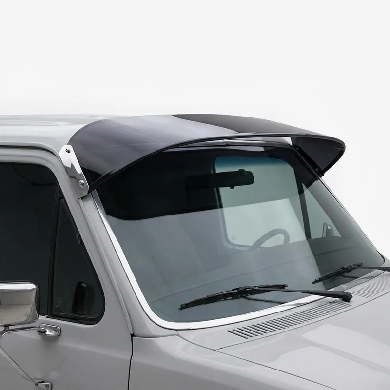 Tinted Acrylic Windscreen Sunvisor for Ford E-350 Econoline (1975 - 2008) - 1