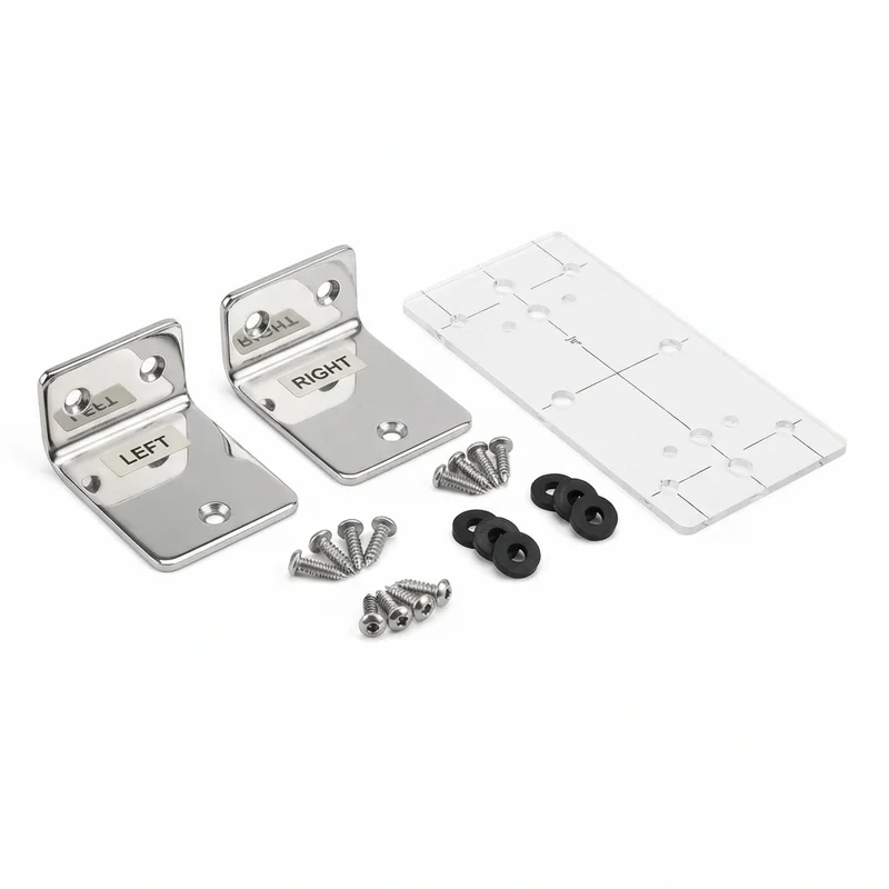 Stainless Steel Mounting Bracket Kit for Ford Econoline Van (2010 - 2014) - 1