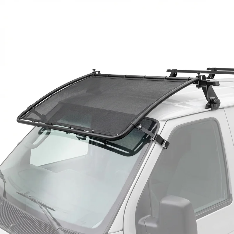 Premium Mesh Windscreen Sunvisor for Ford Econoline Van (2010 - 2014) - 1