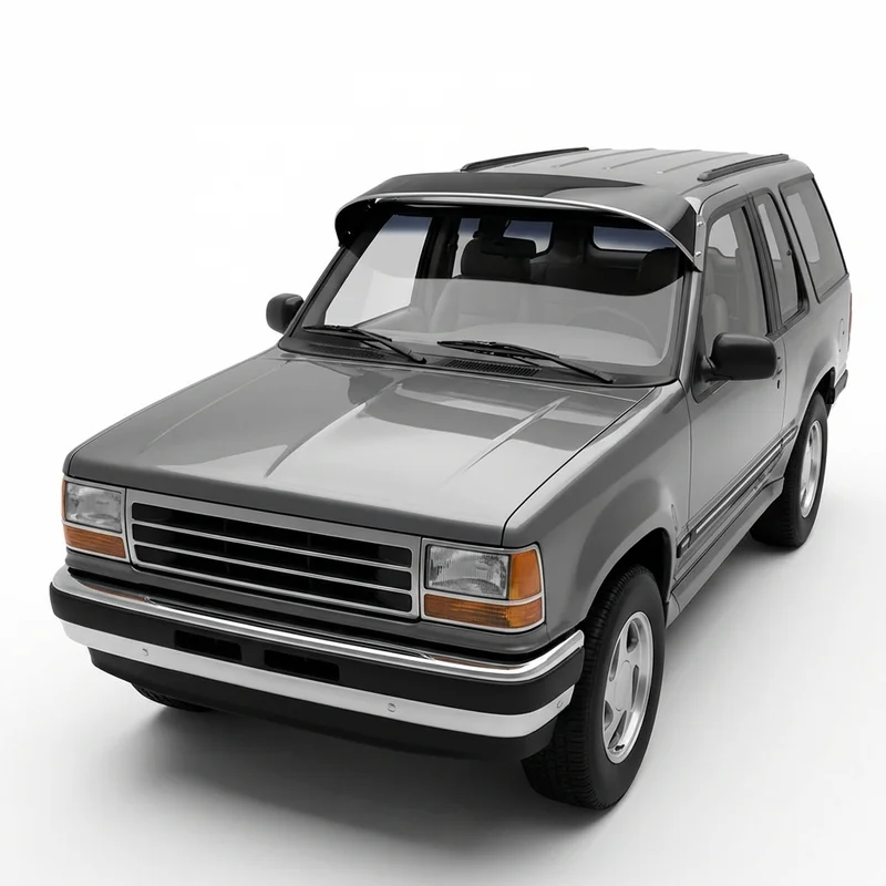 Tinted Acrylic Windscreen Sunvisor for Ford Explorer (1991 - 2025) - 1