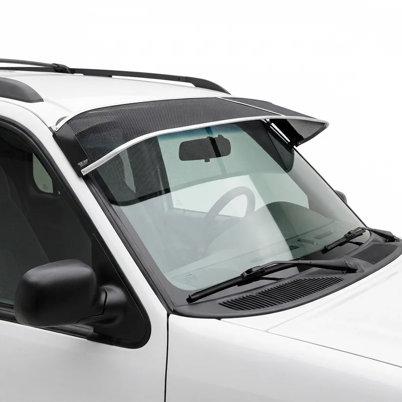 Premium Mesh Windscreen Sunvisor for Ford Explorer Sport (2001 - 2003) - 1