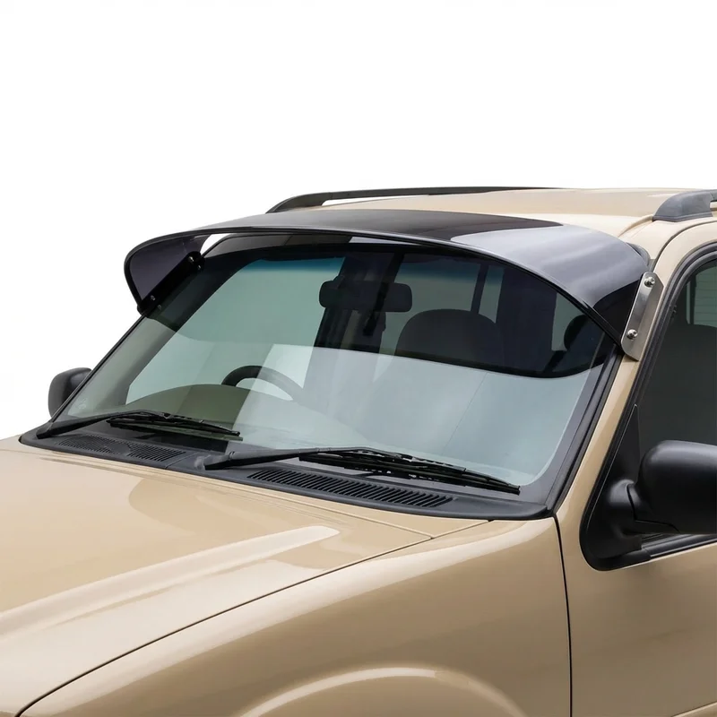 Tinted Acrylic Windscreen Sunvisor for Ford Explorer Sport (2001 - 2003) - 1