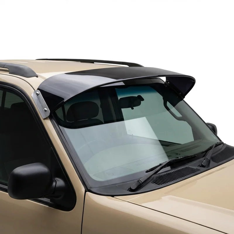 Tinted Acrylic Windscreen Sunvisor for Ford Explorer Sport Trac (2001 - 2010) - 1