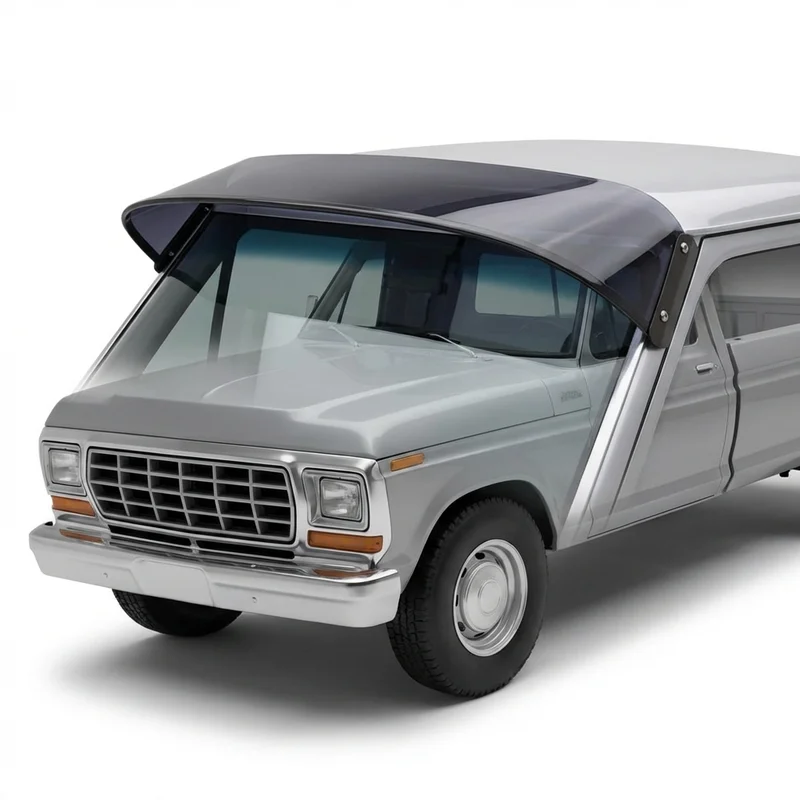 Tinted Acrylic Windscreen Sunvisor for Ford F-150 (1975 - 2025) - 1