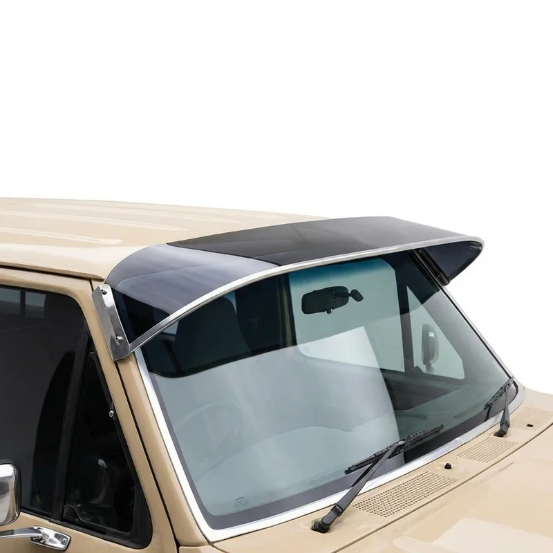 Tinted Acrylic Windscreen Sunvisor for Ford F-250 HD (1997 - 1997) - 1